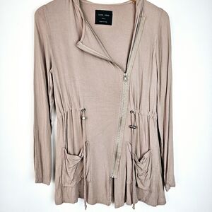 Love Tree Beige Utility Jacket Women's Size Small